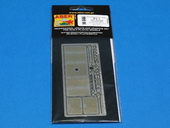 Aber 16046 Russian Heavy Tank KV-1 vol 4 - Box type lubricant tank (1:16)
