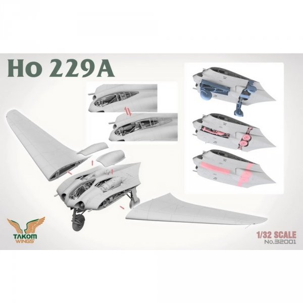 Takom 32001 Ho 229A 1/32