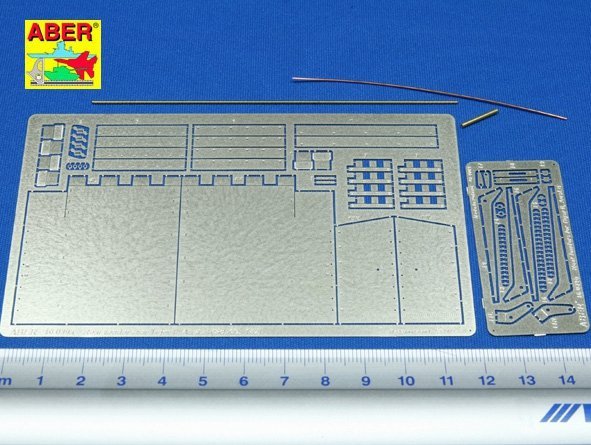 Aber 16039 Tiger II Vol.6 - Rear Fenders (1:16)