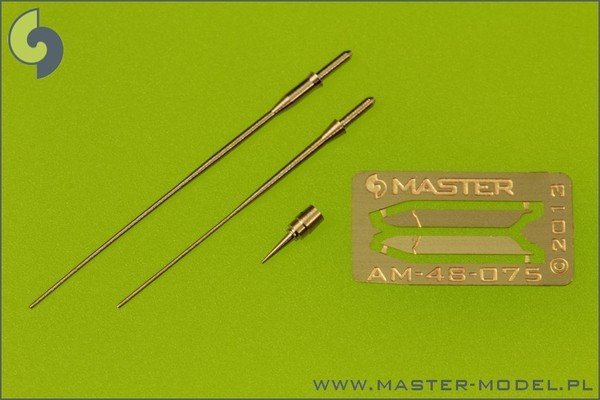 Master AM-48-075 SAAB JAS 39 Gripen - Pitot Tubes &amp; Angle Of Attack probes (1:48)