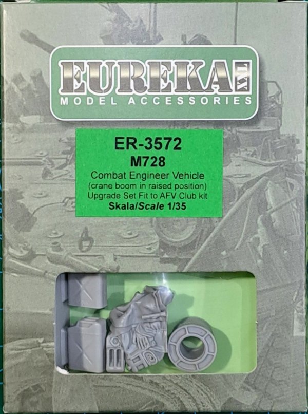 Eureka XXL ER-3572 Zestaw waloryzacyjny do M728 Combat Engineer Vehicle dopasowany do AFV Club 35254 / Upgrade kit for the M728 Combat Engineer Vehicle fit to AFV Club 35254 1/35