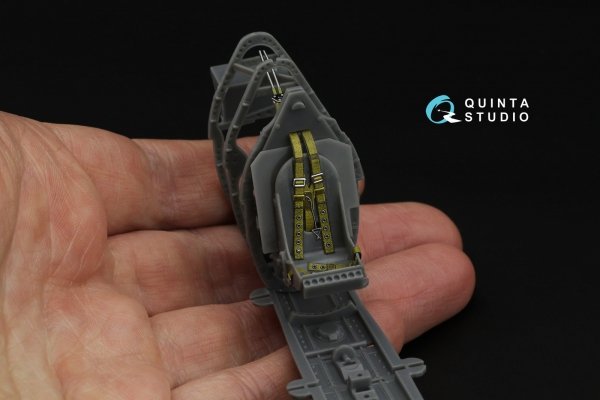 Quinta Studio QR+32045 British Fighter Seatbelts, pre-war/early WWII (with metal buckles) (All kits) 1/32