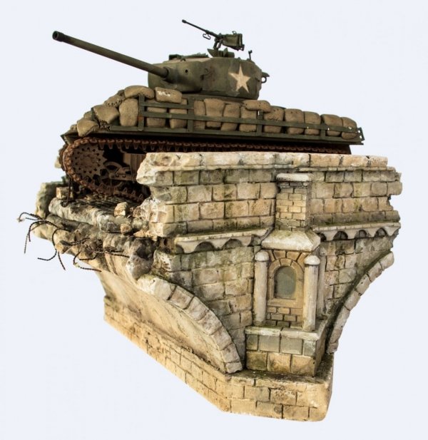 RT-Diorama 35014 Destroyed Stonebridge 1/35