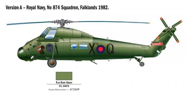 Italeri 2720 Wessex UH.5 1/48