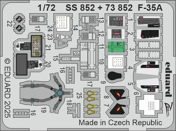 Eduard SS852 F-35A REVELL 1/72