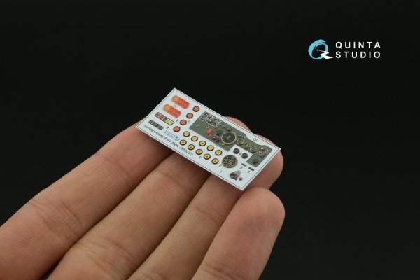 Quinta Studio QD35097 MAN mil gl family 3D-Printed &amp; coloured Interior on decal paper (Revell) 1/35
