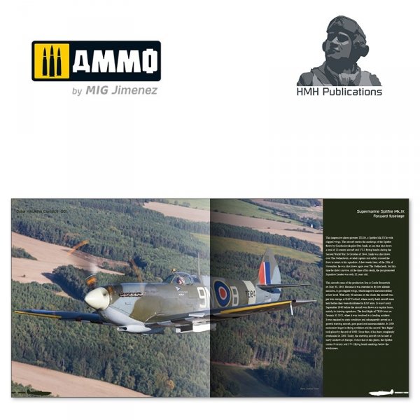 HMH Publications DH-C001 Supermarine Spitfire Mk.IX &amp; Mk.XVI - Aircraft in Detail C001 (English Version)