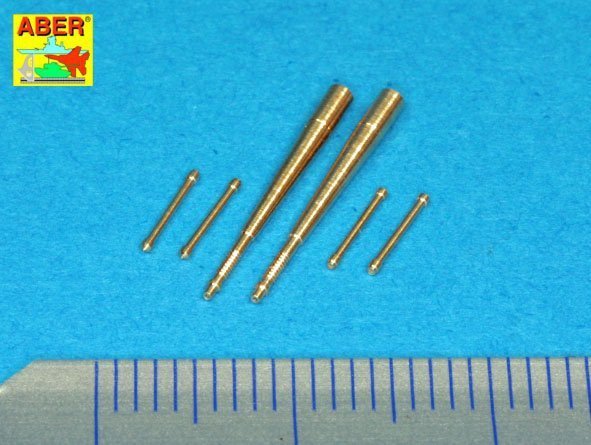 Aber A72 009 B wing (2 variant) armament for British fighterSpitfire Mk.I to V; Hispano 20mm x 2 (2 variant); Browning .30 tips x 4 (1:72)