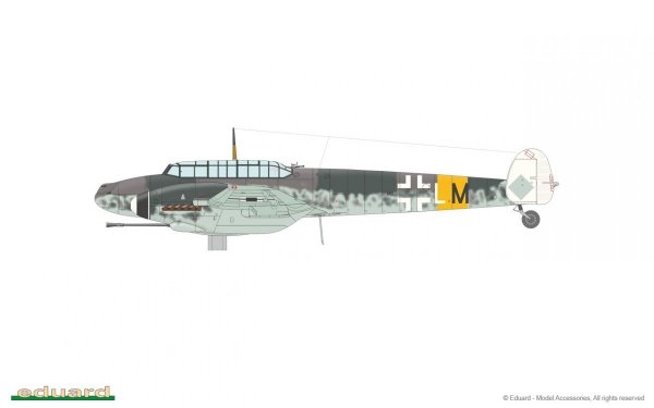 Eduard 7468 Bf 110G-2 1/72