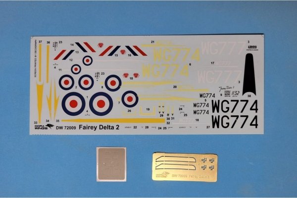 Dora Wings 72009 Fairey Delta 2 British supersonic research aircraft 1/72