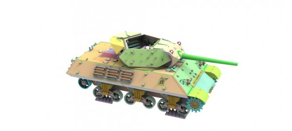 Andy's Hobby Headquarters AHHQ-006 M10 Wolverine US Tank Destroyer 1/16
