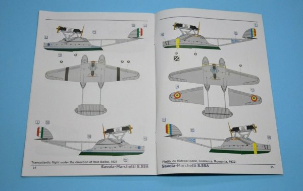 Dora Wings 72018 Savoia-Marchetti S.55A 1/72
