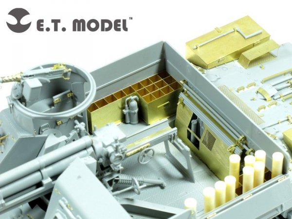 E.T. Model S35-005 WWII US M7 Priest Mid Production Value Package For DRAGON 6637 1/35