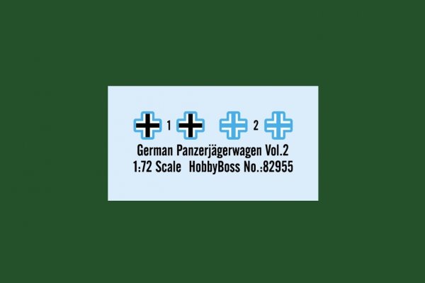 Hobby Boss 82955 German Panzerjägerwagen Vol.2 1/72