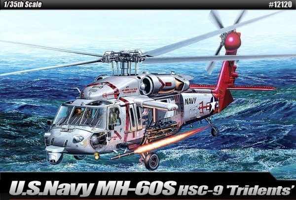 Academy 12120 U.S.Navy MH-60S HSC-9 Tridents (1:35)