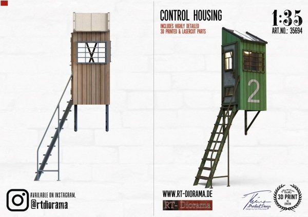 RT-Diorama 35694 Control Housing 1/35