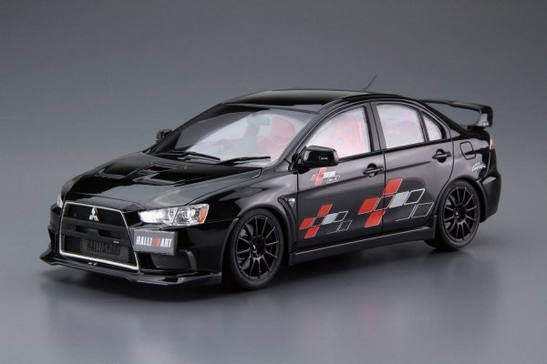 Aoshima 05544 RALLIART CZ4A LANCER EVOLUTION X 07 (MITSUBISHI) 1/24