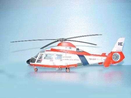 Trumpeter 02816 AEROSPATIALE SA365N DAUPHIN 2 (1:48)