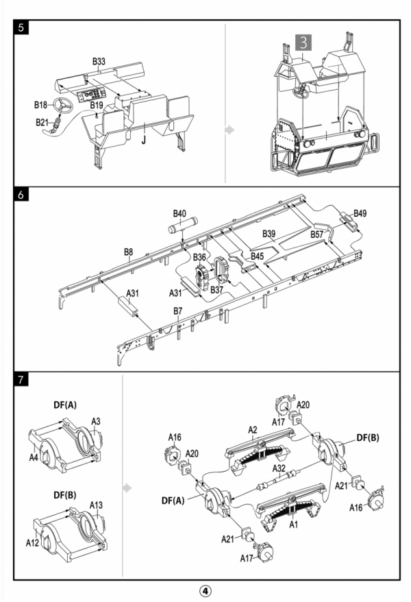 Modelcollect UA72361 USA M983A2 HEMTT Tractor &amp; M870A1 Semi-trailer 1/72