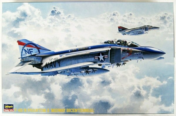 Hasegawa PT10 (07210) F-4B/N Phantom II &quot;Midway Bicentennial&quot; 1/48