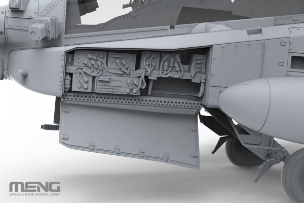 Meng Model QS-005S AH-64 D Saraf - Heavy Attack Helicopter (Israeli Air Force) with Figures 1/35