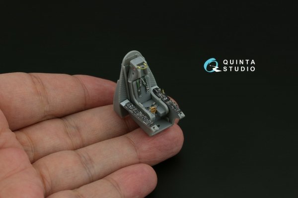 Quinta Studio QD48626 A-4M Skyhawk 3D-Printed &amp; coloured Interior on decal paper ( Hobby Boss ) 1/48