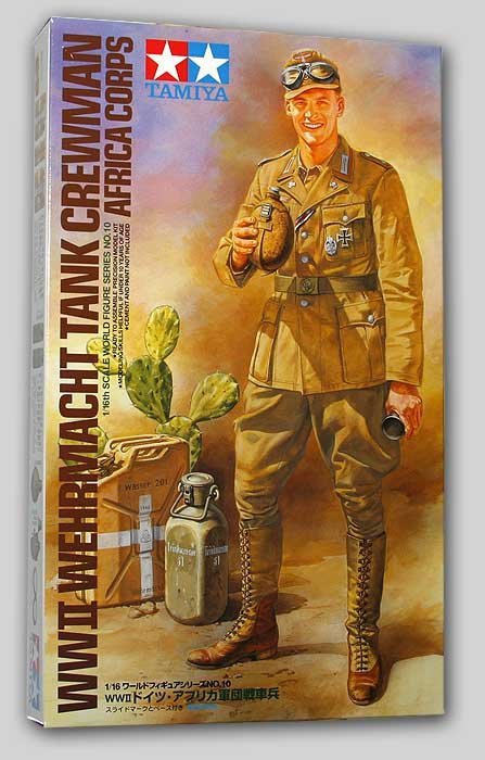 Tamiya 36310 German Wehrmacht Tank Crewman Africa Corps (1:16)