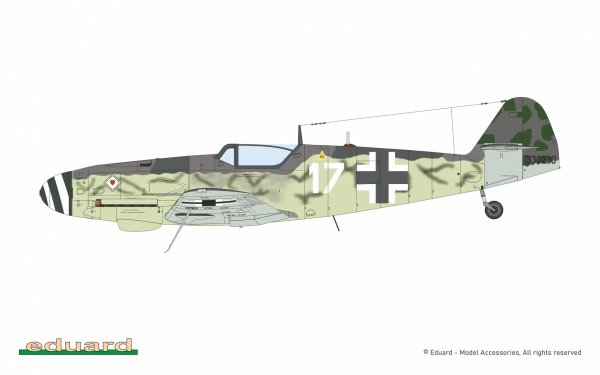 Eduard 82166 Bf 109K-4 - The ProfiPACK Edition 1/48