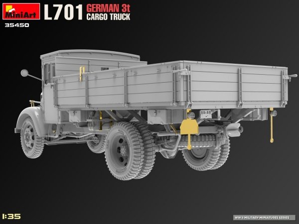 Miniart 35450 L701 GERMAN 3T CARGO TRUCK 1/35