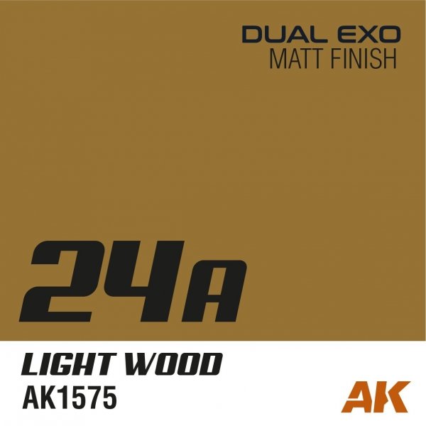 AK Interactive AK1583 DUAL EXO SCENERY SET 24 – 24A LIGHT WOOD &amp; 24B DARK WOOD