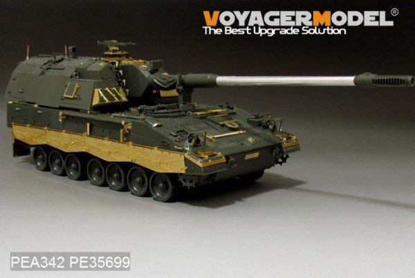Voyager Model PEA342 Modern German PzH2000 Side skirts (For MENG TS-012) 1/35