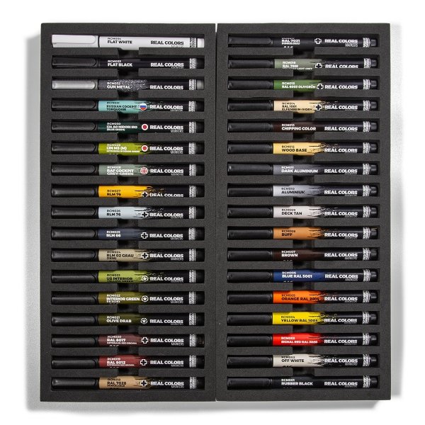 AK Interactive RCM150 SPECIAL BOX RC MARKERS – 34 units