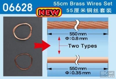 Trumpeter 06628 55cm Brass Wire set 