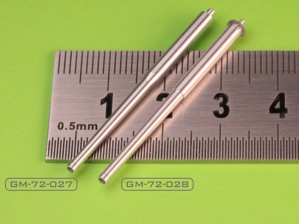 Master GM-72-028 Lufa włoskiego działa 90mm L/53 (Cannone da 90/53) - z tuleją osłaniająca - używane na późnych Semovente M41M 1/72
