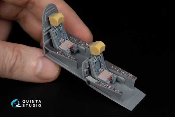 Quinta Studio QD48633 L-39ZA 3D-Printed &amp; coloured Interior on decal paper (Special Hobby) 1/48