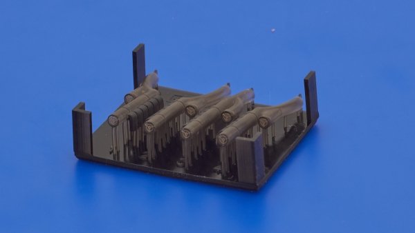 Omask 107212 Bf 110 F/G exhaust (Eduard) 3D print 1/72