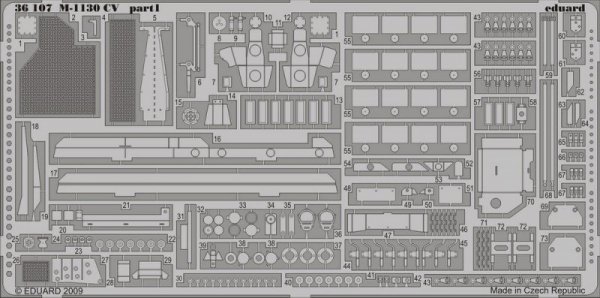 Eduard 36107 M-1130 CV 1/35 Trumpeter