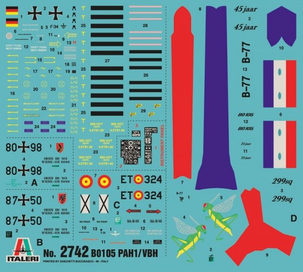 Italeri 2742 BO 105 / PAH.1 (1:48)