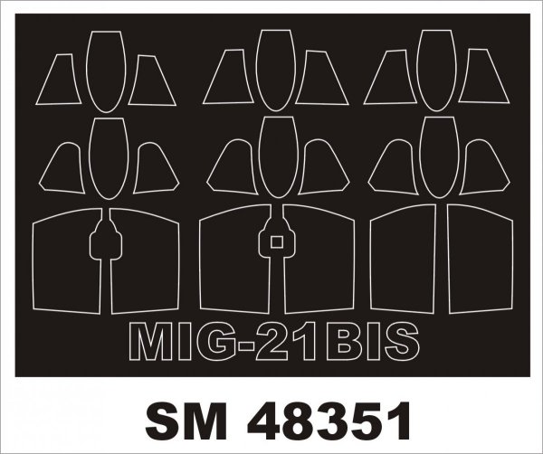 Montex SM48351 MiG-21 Bis EDUARD