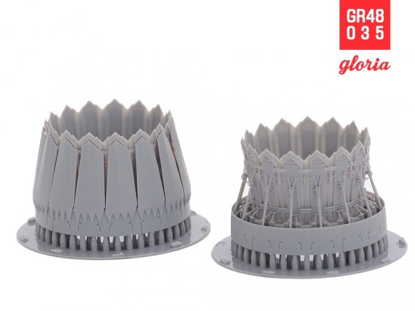 Gloria GR48035 F-35A Exhaust Nozzle TAMIYA 1/48