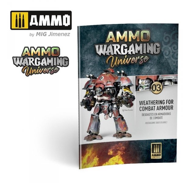 AMMO of Mig Jimenez 7922 AMMO WARGAMING UNIVERSE 03 - Weathering Combat Armour