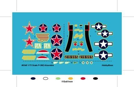 Hobby Boss 80240 P-39 Q Aircacobra (1:72)