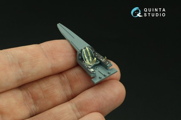 Quinta Studio QD72044 Fw 190A-5 3D-Printed &amp; coloured Interior on decal paper (Eduard) 1/72
