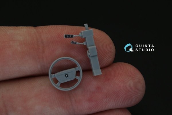 Quinta Studio QD35008 MRAP Typhoon-K 3D-Printed &amp; coloured Interior on decal paper (for Takom kit) 1/35