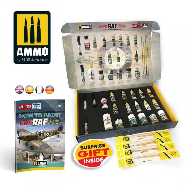 AMMO of Mig Jimenez 7722 WWII RAF Early Aircraft Solution Box