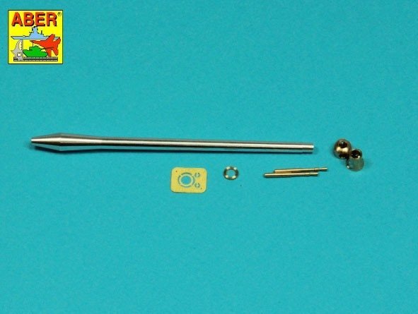 Aber 35L-332 Lufa 76,2 mm (3 cale) 17 funtowa Mk. II z hamulcem wylotowym do czołgu A34 COMET 1/35