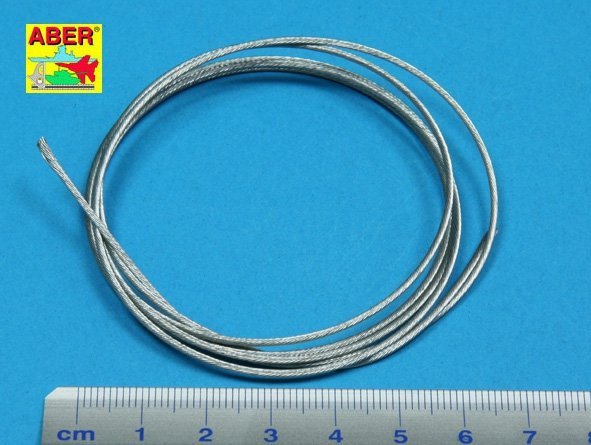 Aber TCS12 Stainless Steel Towing Cables 1,2mm, 1m long
