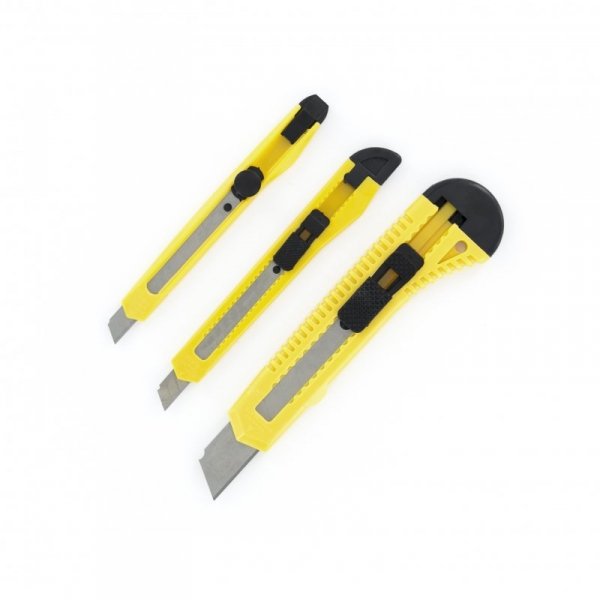 Modelcraft PKN1003 3 Pce Razor Knife Set