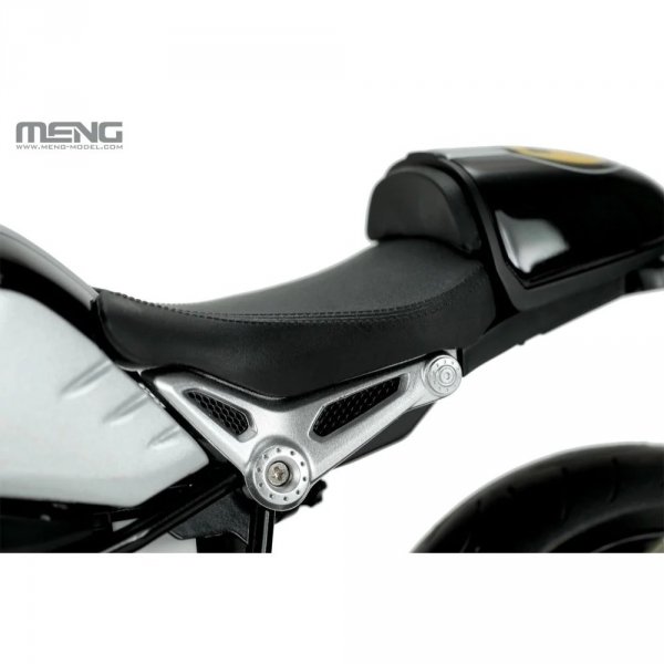 Meng Model MT-003u BMW R nineT Option 719 Black Storm Metallic Vintage Pre-coloured Edition 1/9