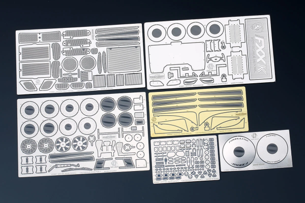 Hobby Design HD02-0343 Ferrari FXX K - Detail Up Set for Tamiya 24343 1/24